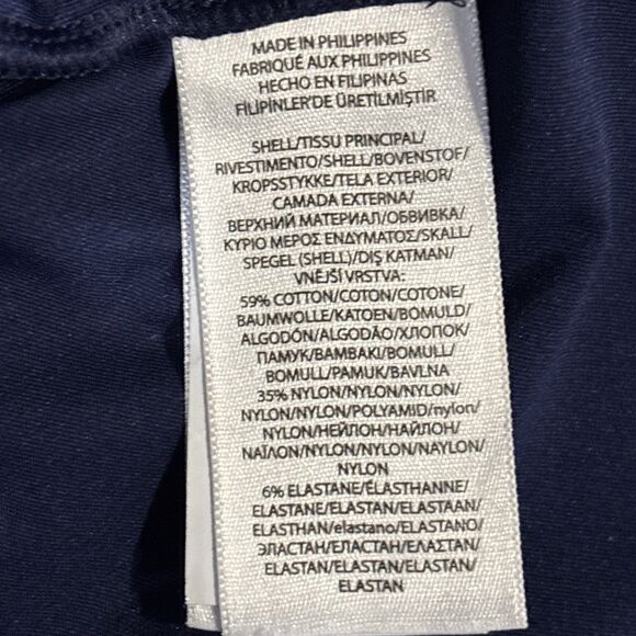 Polo Golf Ralph Lauren Ruffle Gingham Check Skort Women's 2 Blue Black White - Picture 15 of 16